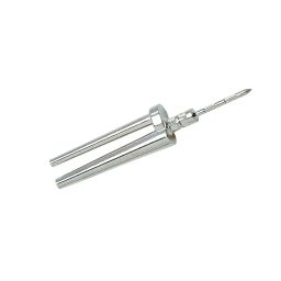 Bi-pin avec pointe à insertion