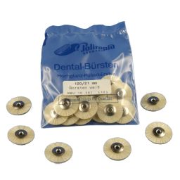 Borsteltjes 120/21 wit (6)