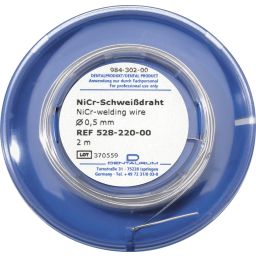 NiCr laserlasdraad 2 m 0,5 mm