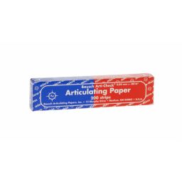 Arti-Check papier à articuler micro-fin 40 μm bandes 103 mm x 20 mm bleu-rouge (200)