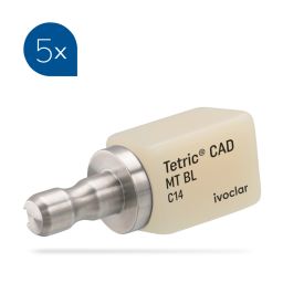 Tetric CAD CEREC/inLab MT BL C14 (5) 