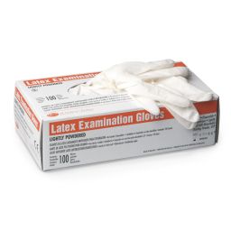 Latex handschoenen gepoederd