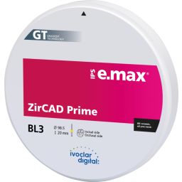 IPS e.max ZirCAD Prime 98.5 BL3 H20