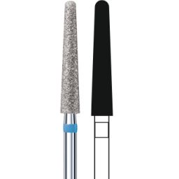 Fraise diamantée conique MT UF356.316.023 13 mm bout arrondi (3) 