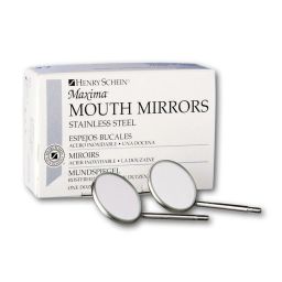 Maxima Premium mondspiegels Front Rhodium nr. 3 Ø 20 mm (12)