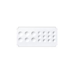 SlimPad Micro plaque de mélange de remplacement 18 alvéoles petit/grand