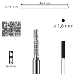 Instrument diamanté 837