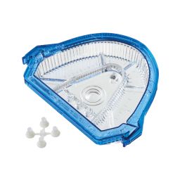 Socle complet pour snapper 96 x 75 x 16 mm bleu-transparant taille 3 (20)