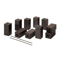 Charbon actif (10 + 2 tenons métalliques)