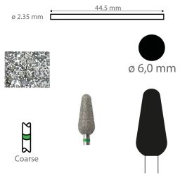 Diamantfrees 6894.104.060 20 mm kegel, rond (3)