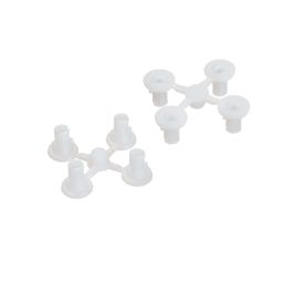 Pivots de rétention blanc (100)