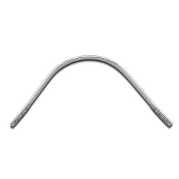 Barre linguale courbée 80 mm (10)