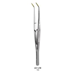 Pincet met slot en diamant gecoate bek 