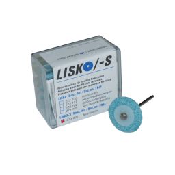 Lisko-S disque à polir Ø 28 mm turquoise fin (10)