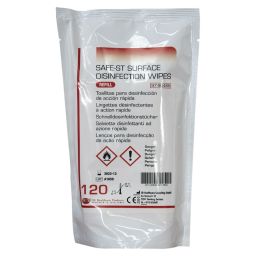 Safe-ST Surface lingettes désinfectantes, recharge (120)