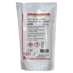 Safe-ST Surface lingettes désinfectantes pour surfaces, recharge (120)
