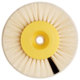 Brosse circulaire en soie de Tchong King (dure) avec Scotch Brite 80/40 (12)