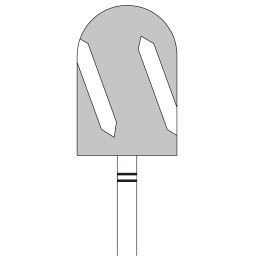 Instrument diamanté DiaTwister DT4880 PM extra gros Ø 12 mm