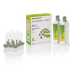 Occlufast+ Color 2x50 ml + 12 embouts mélangeurs jaunes
