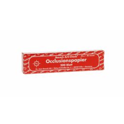 Arti-Check papier à articuler micro-fin 40 μm bandes 103 mm x 20 mm rouge (200)