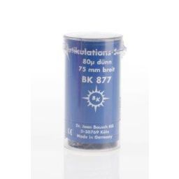 Soie d'articulation BK877 80 mm x 3 m bleu 80 µm