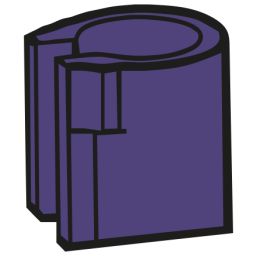 Mini-SG F/R pièce rétentive G violet (5) 