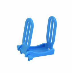 Plastic wegwerp occludatorset blauw (25)