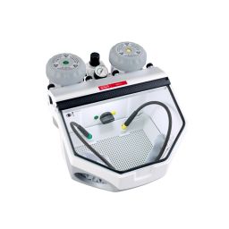 Basic eco fijnstraalapparaat 2 tanks 25-70/70-250 µm