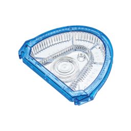Socle complet pour snapper 76 x 66 x 11,9 mm bleu-transparant taille 0 (100)