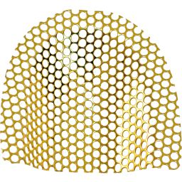 Renforts palatins doré 0,4mm (10)