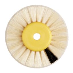 Brosse circulaire en soie de Tchong King (dure) avec Scotch Brite 55/25 (12)