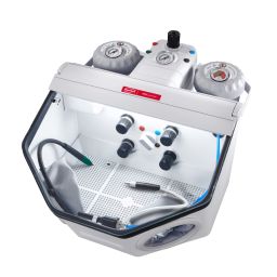 Basic prebonder met extra tank 70-250 µm fijnstraalapparaat