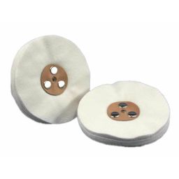Brosse à polir 30a/100 LK flanel à centre cuir 
