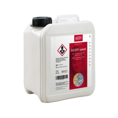 GO 2011 speed 2 l dissolvant pour plâtre et alginate