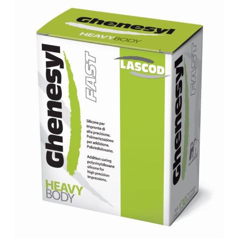 Ghenesyl silicone heavy body fast 50 ml (2) + 12 mixing tips