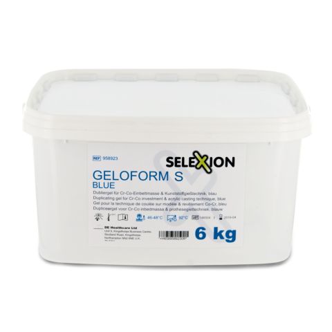 Geloform S 6 kg bleu
