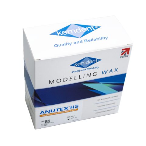 Anutex cire à modeler HS 2,5 kg 187 x 88 x 1,5 mm rose