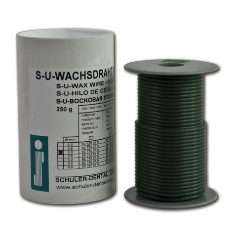 S-U Wasdraad 250 g 3,5 mm groen medium hard