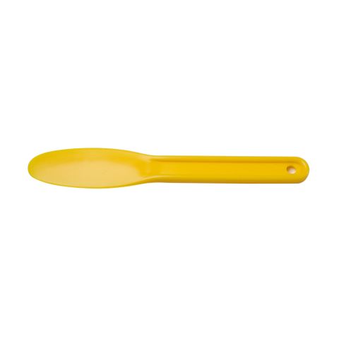 Spatule en plastique pour alginate jaune