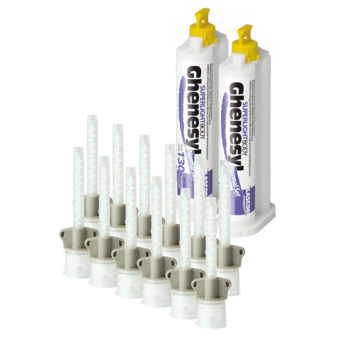 Ghenesyl silicone superlight body normal 50 ml (2) + 12 mixing tips