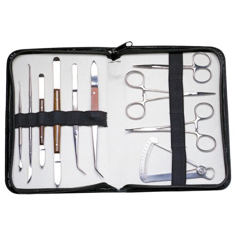 Instrumentenset in etui