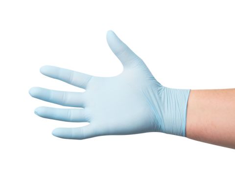 Gen-x nitril handschoenen XS blauw (100)