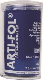 Feuille d'articulation Arti-Fol BK73 simple face 75 mm x 20 m bleu 8 µ