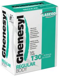 Ghenesyl silicone regular body normal 50 ml (2) + 12 mixing tips